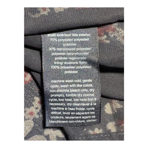 Tommy Hilfiger Women's‎ Floral Tie Neck Blouse Size Petite Small Multicolor - Picture 7 of 7